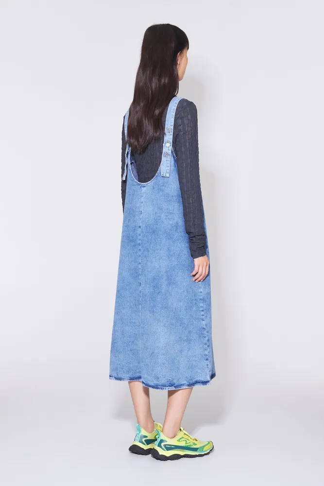 Vestido denim tirantes