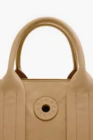 Bolso tote M nylon tostado