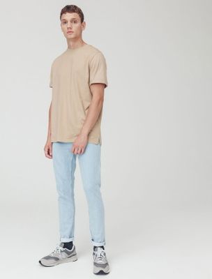 Jean slim tapered bleached