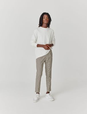 Pantalon city à carreaux