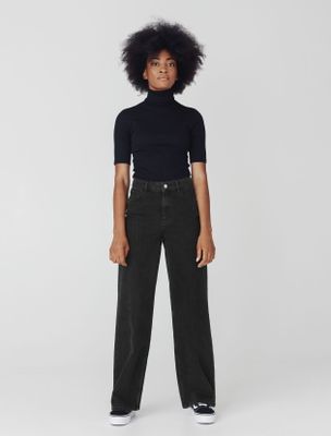 Jean wide leg long
