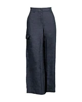Eileen Fisher Organic Linen Cargo Pant