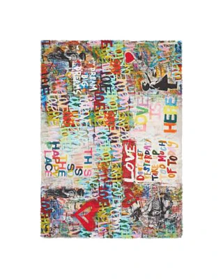 Faliero Sarti Love Is Hear Scarf
