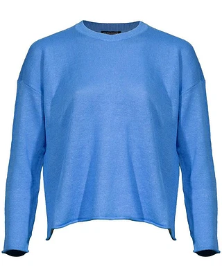Eileen Fisher Organic Linen Cotton Cord Crew Neck Top