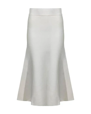Soia & Kyo Knit Fit Flare Skirt