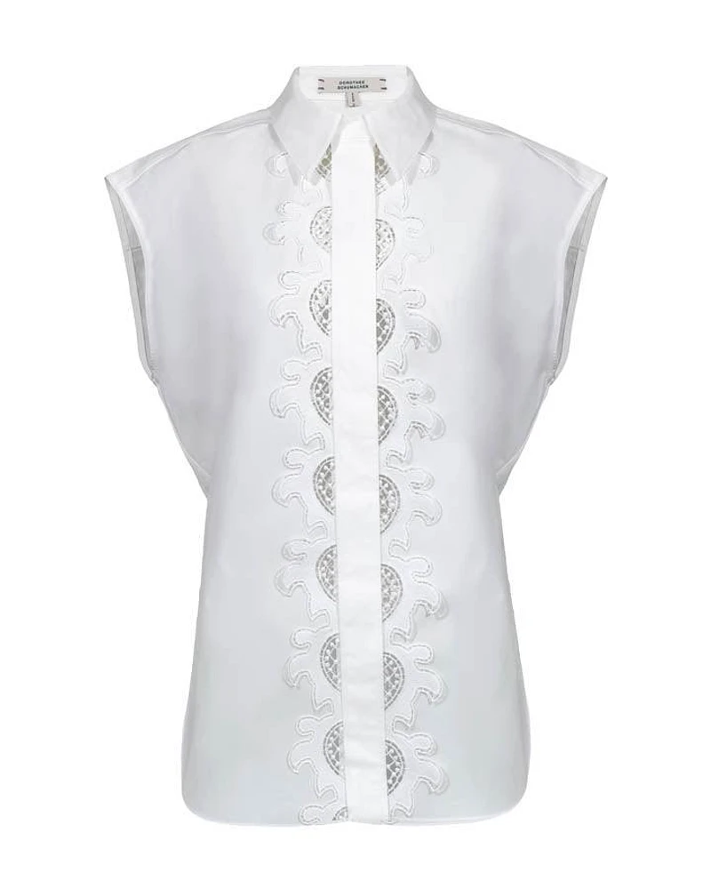 Dorothee Schumacher Poplin Sleevless Blouse