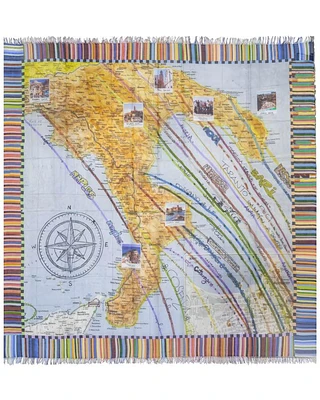Suzi Roher Happy Travels Scarf
