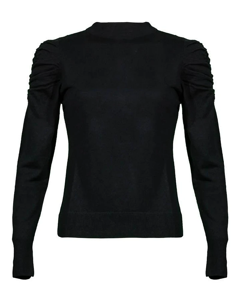 Kinross Shirred Sleeve Pullover