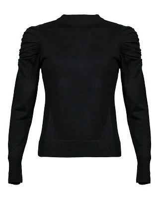 Kinross Shirred Sleeve Pullover