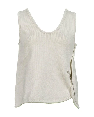Annette Gortz Hal Cotton Knit Tank Top With Pin