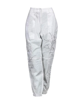 Cambio Karo Cargo Embroidered Pants