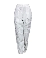 Cambio Karo Cargo Embroidered Pants