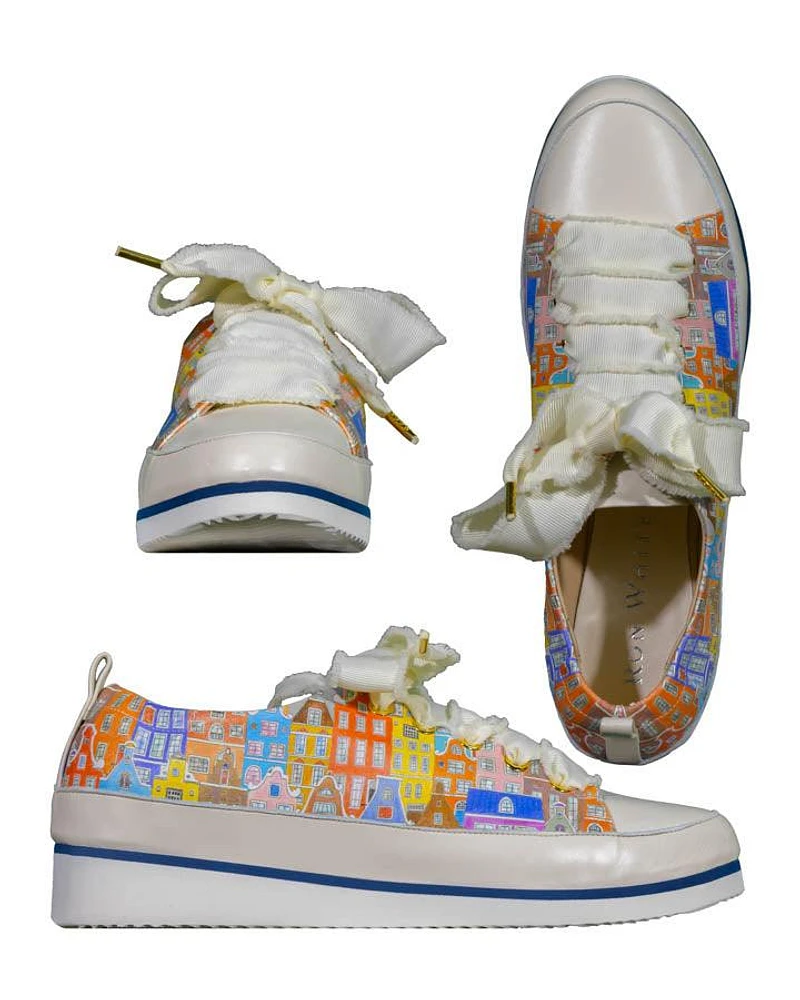 Ron White Nova Artisan Amsterdam Painted Nappa Shoe