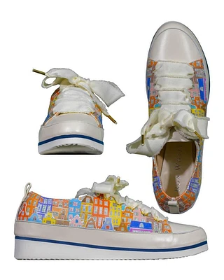 Ron White Nova Artisan Amsterdam Painted Nappa Shoe