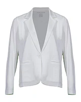Majestic Filatures Soft Touch One Button Blazer
