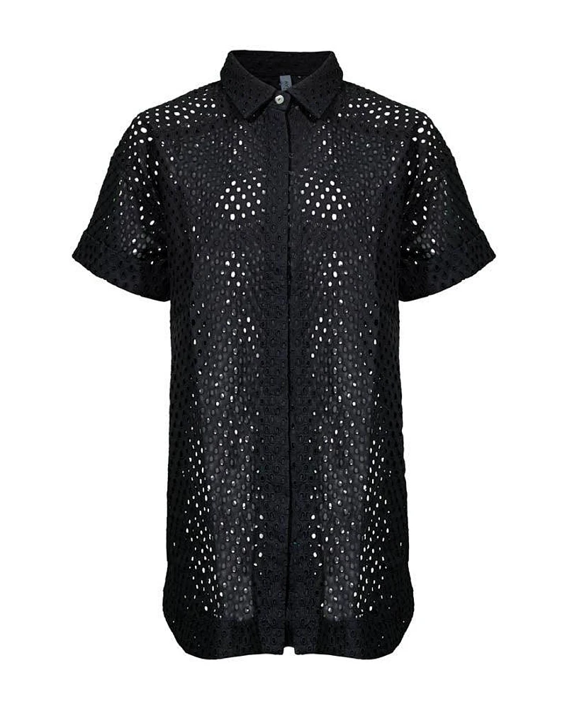 Ayrtight Broderie Camp Shirt