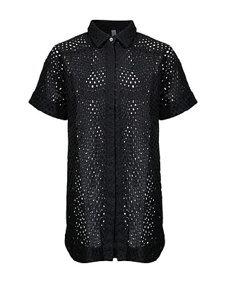 Ayrtight Broderie Camp Shirt