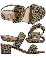 AGL Lala Aminal Print Strap Sandal