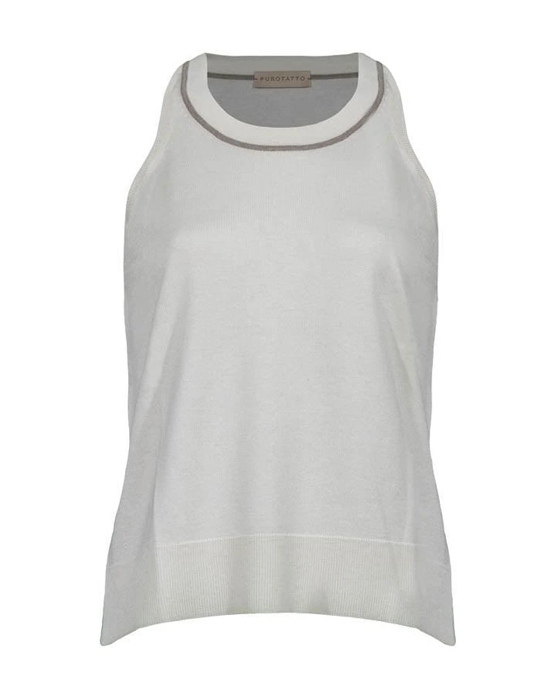 Purotatto Silk Cashmere Knit Tank Top