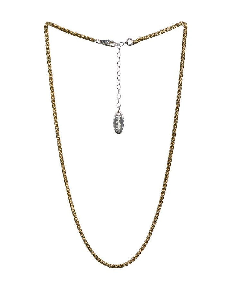 Karyn Chopik Gold Plated Braid Rope Chain
