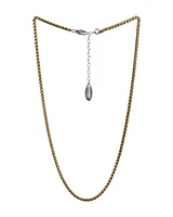 Karyn Chopik Gold Plated Braid Rope Chain