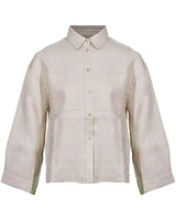 Purotatto Boxy Linen Shirt
