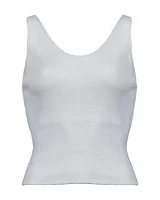 Purotatto Ribbed U-Neck Tank Top