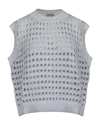 Purotatto Open Knit Sleeveless Pullover