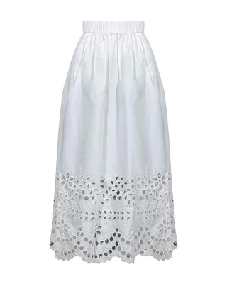 Notshy Cashmere Ziane Eyelet Skirt