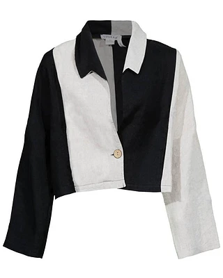 Luukaa Unity Two Tone Cropped Jacket