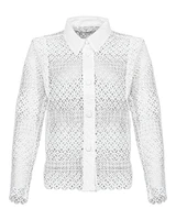 Marc Cain Crochet Lace Blouse