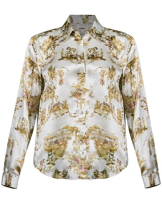 L'Agence Tyler Chinoiserie Blouse
