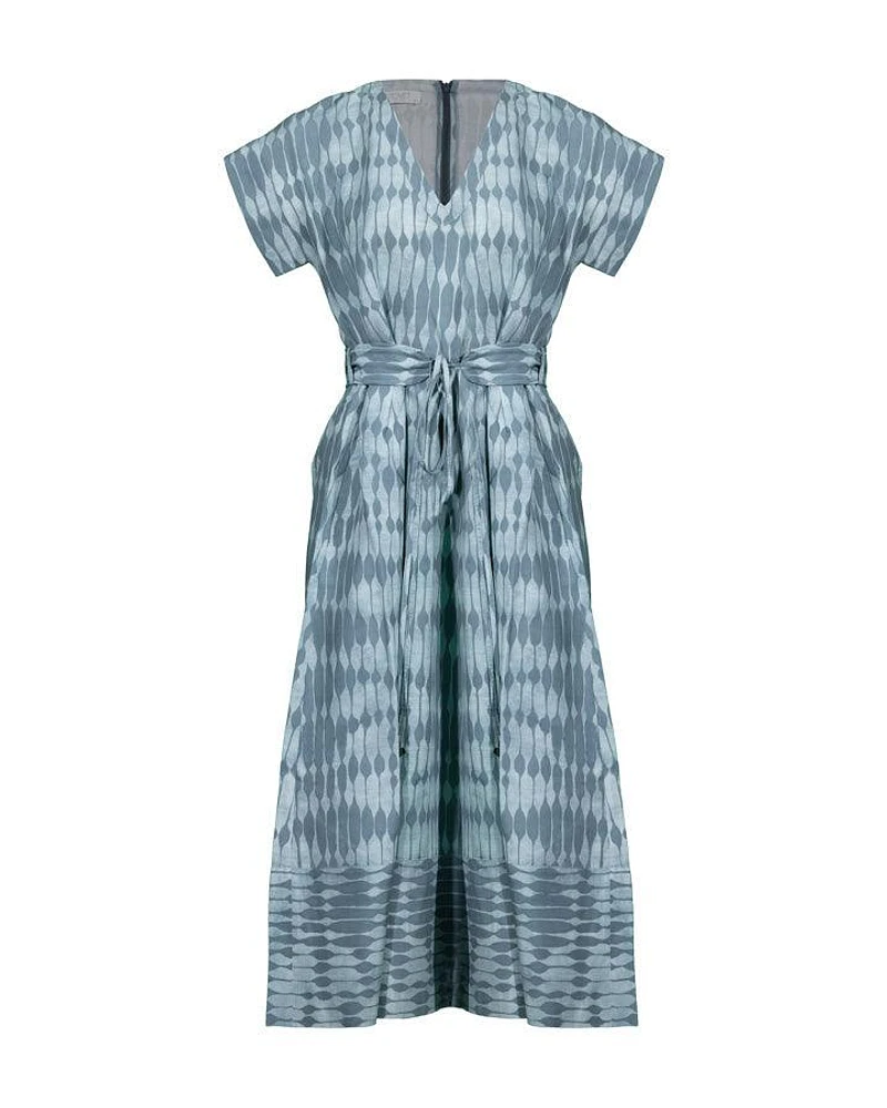 Tonet Print Dress with Belt