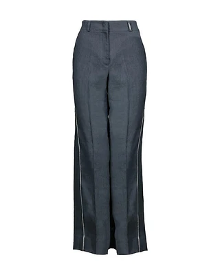 Tonet Linen Wide Leg Trousers