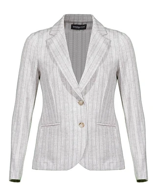 Good Match Two Button Pinstripe Blazer