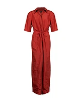 Marie Saint Pierre Katia Taffeta Jumpsuit