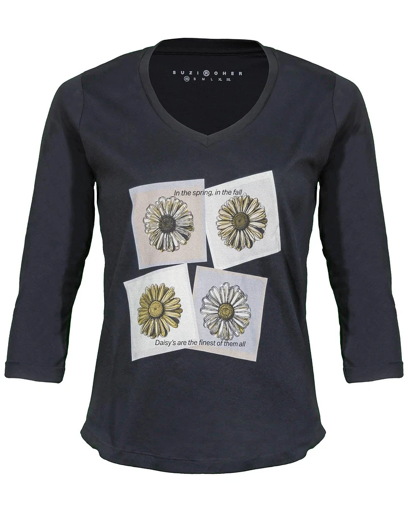 Suzi Roher Daisy Neutral Val Tee