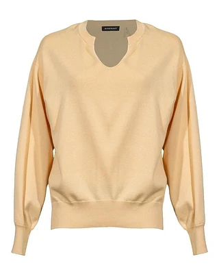 Repeat Split Neck Pullover