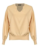 Repeat Split Neck Pullover