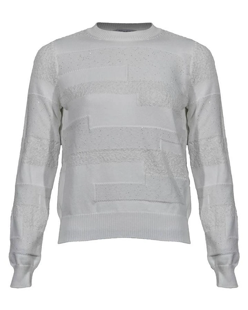 Tonet Blocked Intarsia Knit Sweater
