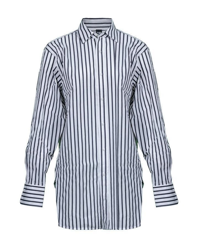 Hugo Boss Berry Saturday Striped Slim Shirt