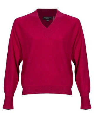 Repeat Raglan V-Neck Cashmere Sweater