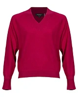 Repeat Raglan V-Neck Cashmere Sweater