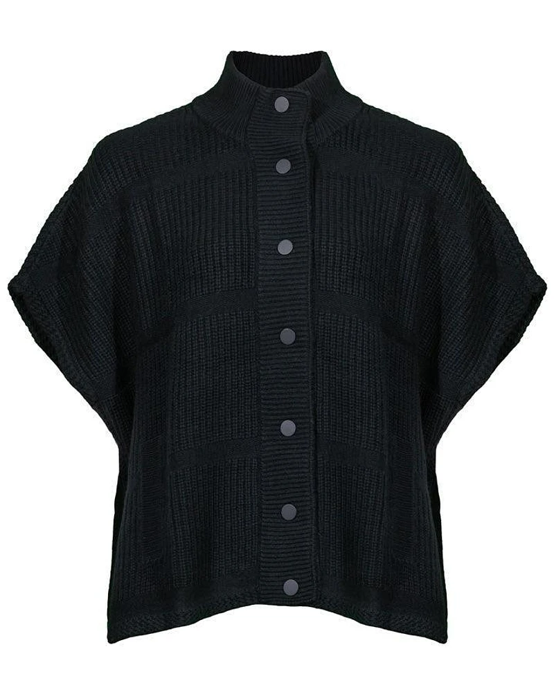 Repeat Oversized Short Sleeve Cardigan