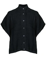 Repeat Oversized Short Sleeve Cardigan