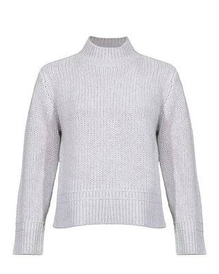 Repeat Mock Neck Cashmere Sweater