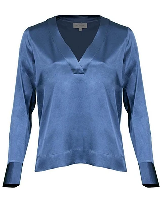 Dea Kudibal Rayna V-Neck Silk Blouse