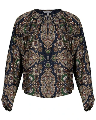 Veronica Beard Solay Print Top