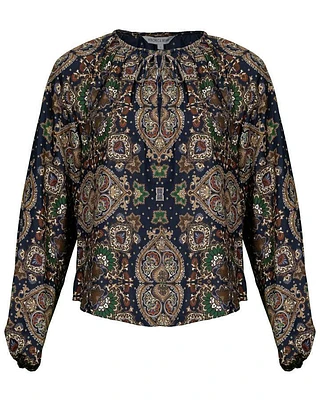 Veronica Beard Solay Print Top