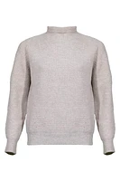Kinross Cashmere Fashioned Funnel Neck Pullover